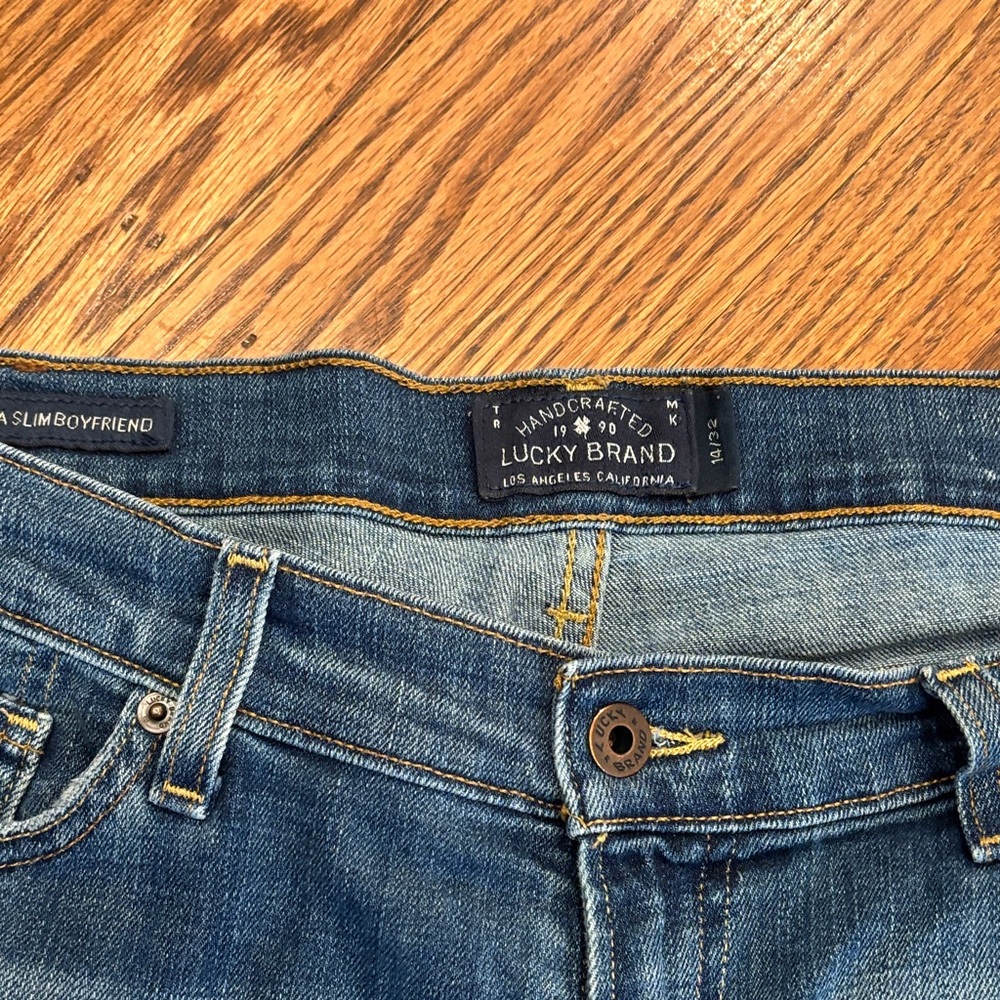 Lucky Brand Denim Slim Boyfriend Jeans